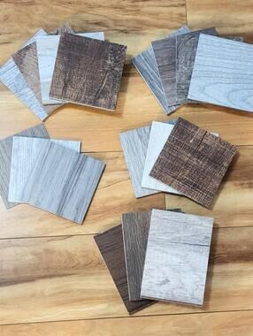 Home Depot Flooring Tile Samples Bundle Wood Vinyl Laminate